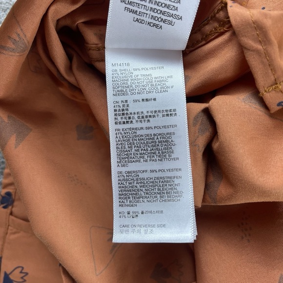 Marmot Mens Shirt XL Auburn Papyrus Pop Nature Muir Camp Novelty Loop Collar - Picture 8 of 8